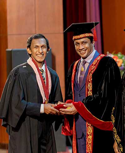 Professor Tilak Hettiarachchy Award for Academic Excellence – General Convocation 2024: Mr S U Akarawita, University of Colombo School of Computing
