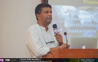 “Green Talk”, Stopping Plastic Pollution