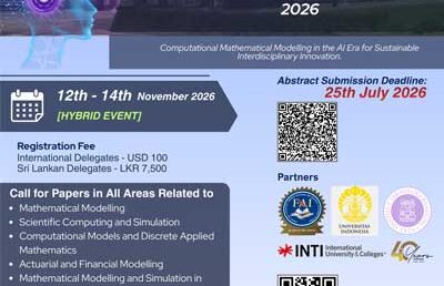 International Conference on Computational and Mathematical Modelling 2026