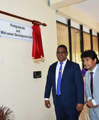 Inauguration Ceremony of the Postgraduate and Mid-Career Development Unit – Faculty of Indigenous Medicine