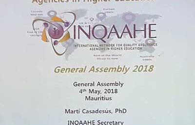 ‘Quality is in the Eye of the Beholder: Relevance, Credibility, and International Visibility’ – INQAAHE 2018