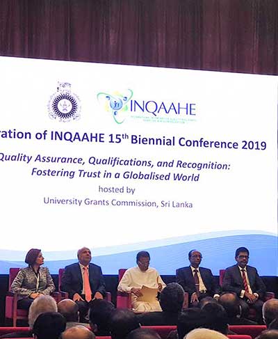 INQAAHE and APQN 2019 Sri Lanka