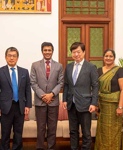 Japanese Ambassador Visits University of Colombo for Foreign Policy Dialogue