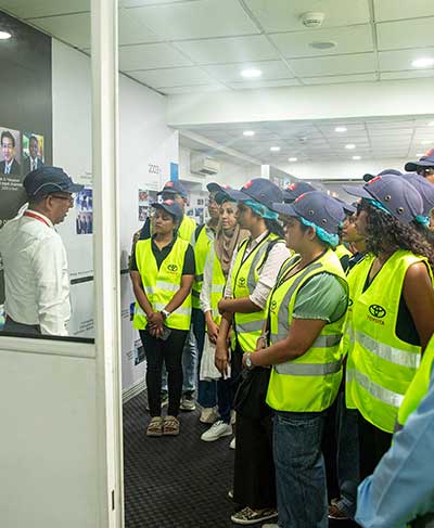 Field visit to Toyota Lanka (Pvt) Ltd | JICA Chair Programme 2025/26