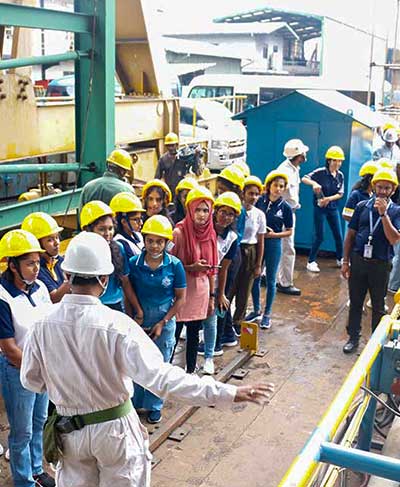 Navigating Success: JICA Chair Program Field Visit to Colombo Dockyard PLC