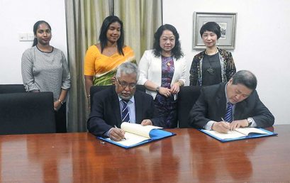 Jinan University China to collaborate with University of Colombo