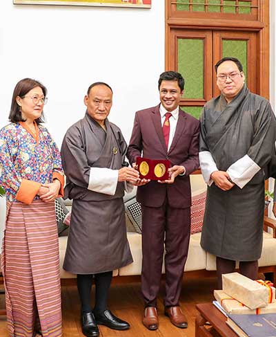 Khesar Gyalpo University of Medical Sciences of Bhutan Delegation Explores Research Collaboration