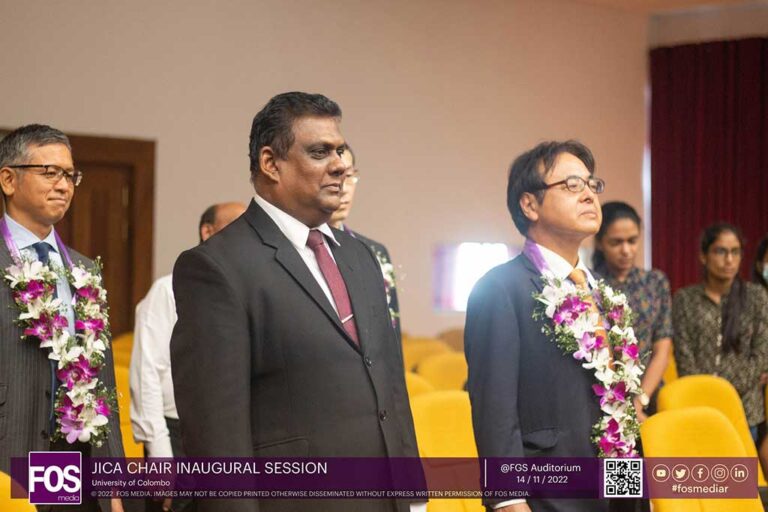 University of Colombo launches the JICA Chair Programme 2022/2023 ...