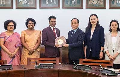 Letter of Intent Signed Between Qilu University of Technology, China and the University of Colombo