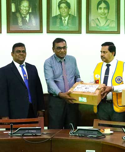 Lions Clubs Donate Essential Medical Supplies to University Medical Centre