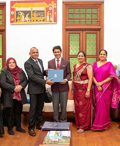 Strengthening Regional Academic Ties: Maldives National University Delegation Visits University of Colombo