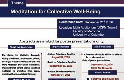 Call for Abstracts – 3rd World Meditation Day Global Conference 2026