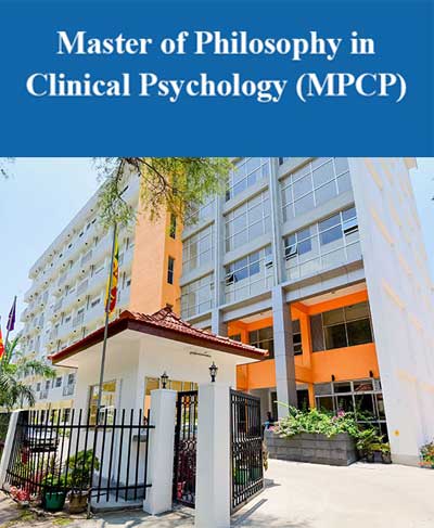 Master of Philosophy in Clinical Psychology 2018/2020