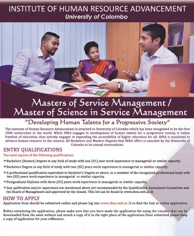 Master of Science in Service Management (MSc SM)