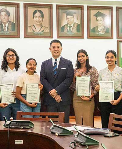 The Awarding Ceremony of the Mitsubishi Foundation (MUFG) Scholarship 2025