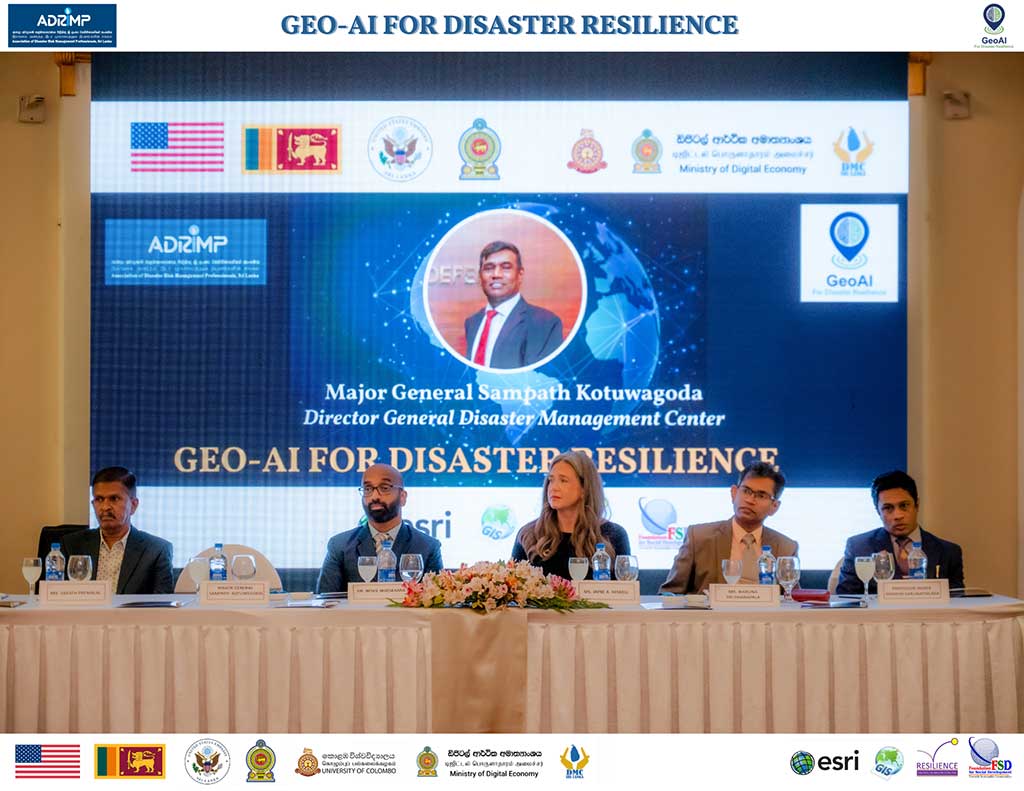 University of Colombo Supports National GeoAI for Disaster Resilience Initiative