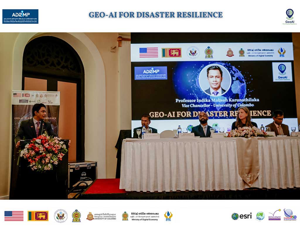 University of Colombo Supports National GeoAI for Disaster Resilience Initiative