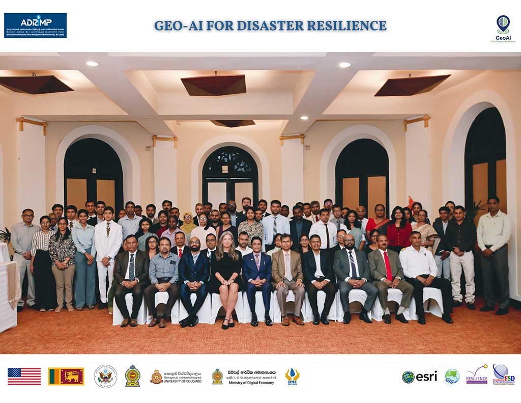 University of Colombo Supports National GeoAI for Disaster Resilience Initiative