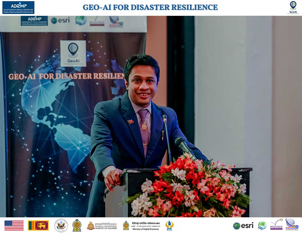 University of Colombo Supports National GeoAI for Disaster Resilience Initiative