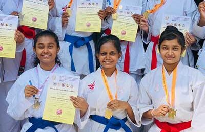 University Karate (Kumite) team shines at the National Karate Championship – 2021