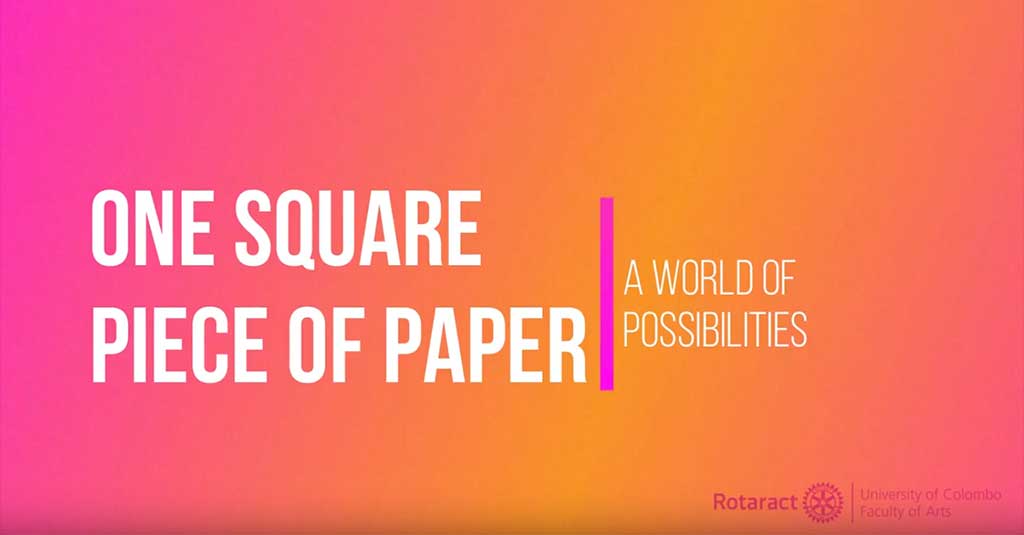 One Square Piece of Paper- Endless Possibilities