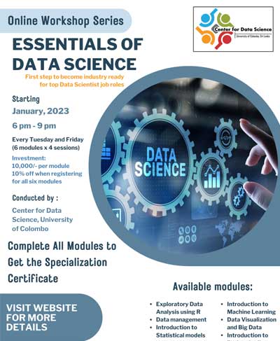 Online Workshop Series on Essentials of Data Science