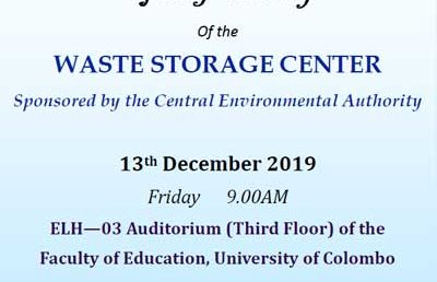 Opening Ceremony of the Waste Storage Center