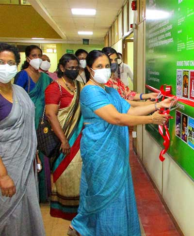 Opening of the Digital Wall, Library