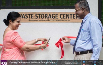 Opening Ceremony of the Waste Storage Center