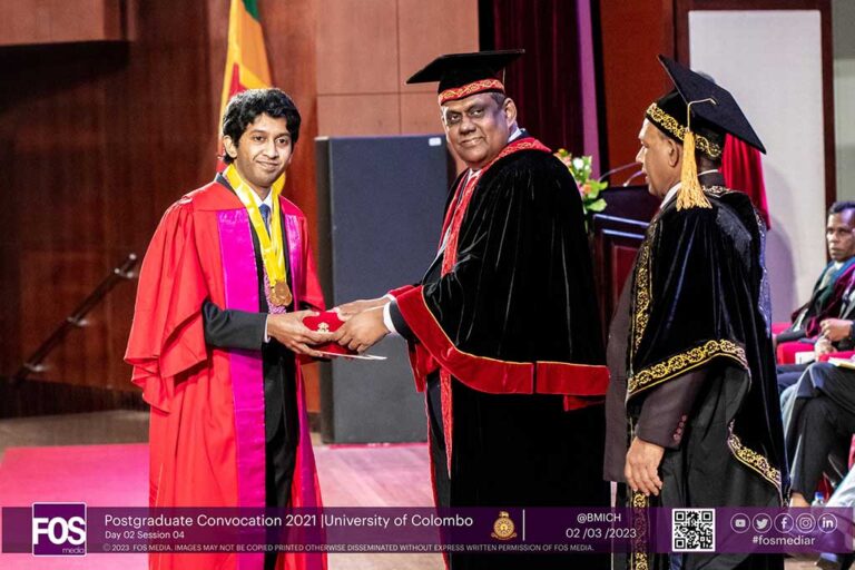 Postgraduate Convocation 2021 | University of Colombo, Sri Lanka