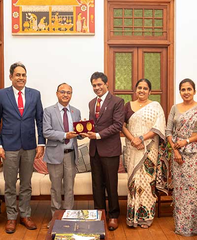 Nepal–Sri Lanka Academic Ties: Professor Manoj Humagain Visits University of Colombo