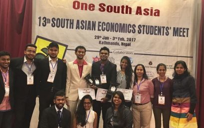 Economics Undergraduate wins the Best Research Paper Award at SAESM – Nepal