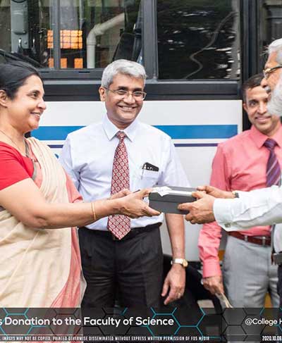 Faculty of Science Receives a Bus Donation
