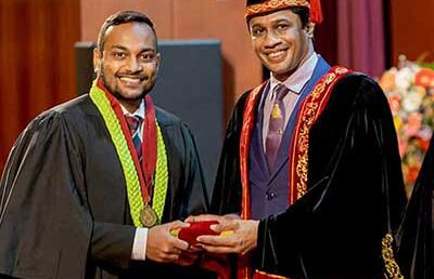 Student of the Year – General Convocation 2024: Mr Theeksha Gunasinghe, Faculty of Management and Finance