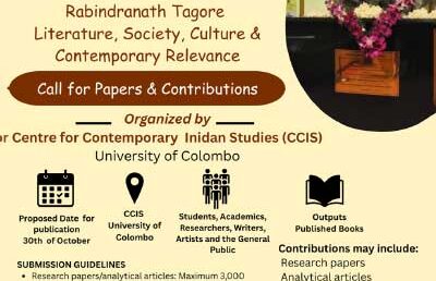 Tagore Day 2026 – Call for Papers & Contributions