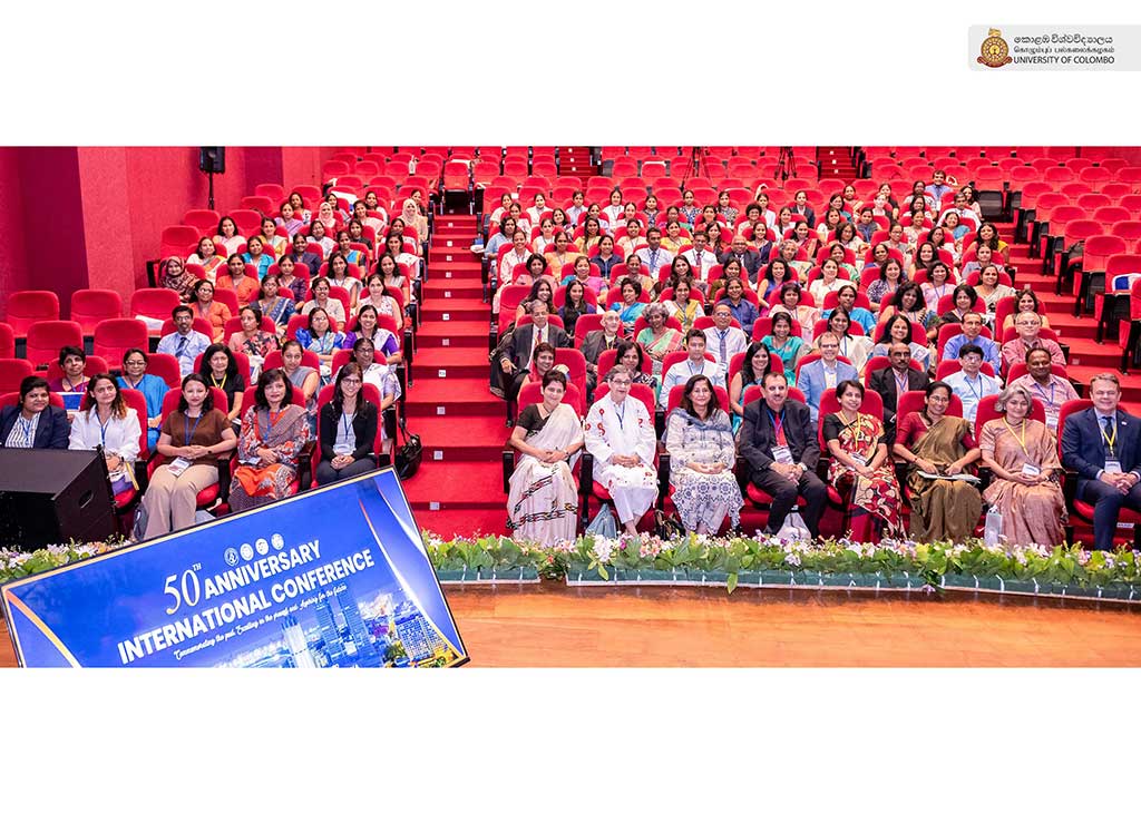 The Faculty of Medicine collaborated with the College of Pathologists of Sri Lanka at its 50th Anniversary International Conference