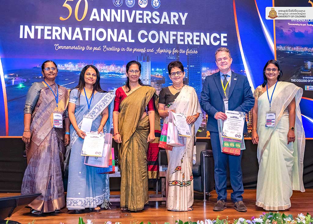 The Faculty of Medicine collaborated with the College of Pathologists of Sri Lanka at its 50th Anniversary International Conference