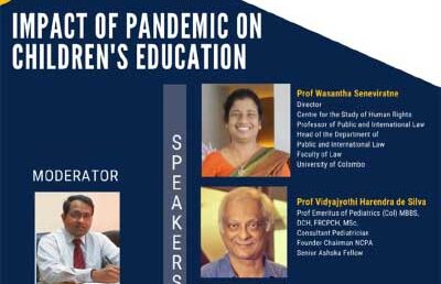 Webinar on the Impact of Pandemic on Children’s Education