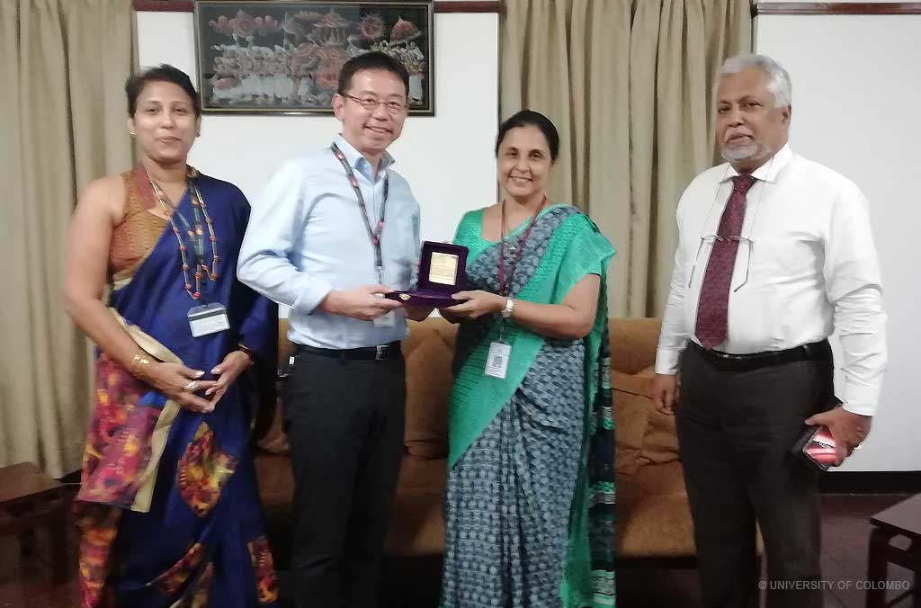 UNFPA Regional Advisor visits University of Colombo