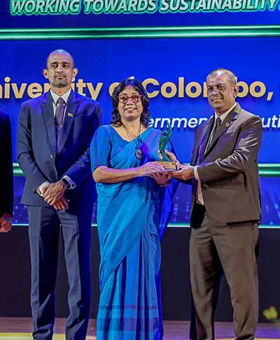 University of Colombo Wins Merit Award at Presidential Environment Awards 2026