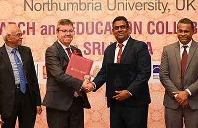 UOC signs an MOU with University of Northumbria Newcastle, UK