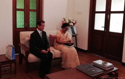 Vice President University of Tokyo visits University of Colombo