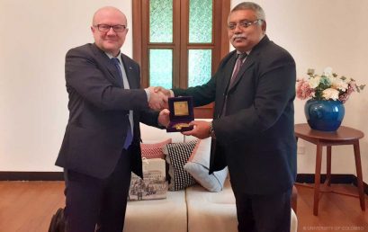 Vice Rector of University of Warsaw, Poland visits University of Colombo