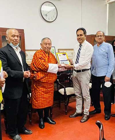 Visit of former chief justice of Bhutan to Faculty of Law