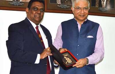 Visit of His Excellency Santosh Jha, High Commissioner of India to Sri Lanka