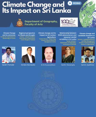 Webinar on Climate Change and its impact on Sri Lanka