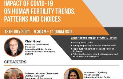 Webinar on Impact of COVID-19 on Human Fertility Trends, Patterns & Choices
