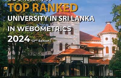 Retains Top Rank as University in Sri Lanka: Webometrics 2024 (2nd Edition)