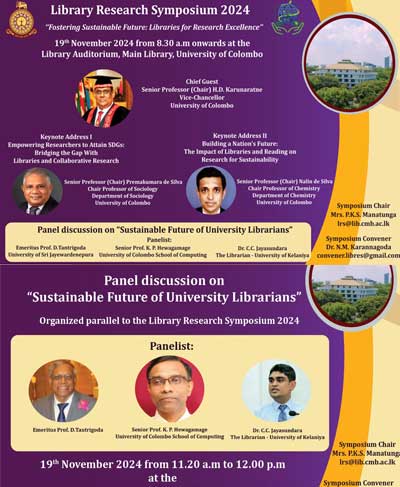 “Fostering Sustainable Future: Libraries for Impactful Research” | Library Research Symposium- 2024